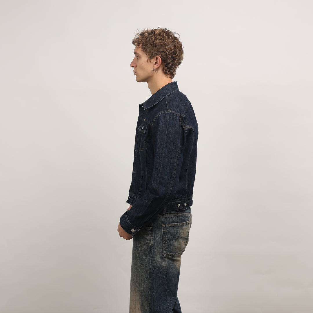 Diesel Denim Jacket - Medium Dark Blue Denim