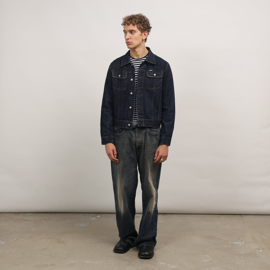 Diesel Denim Jacket - Medium Dark Blue Denim