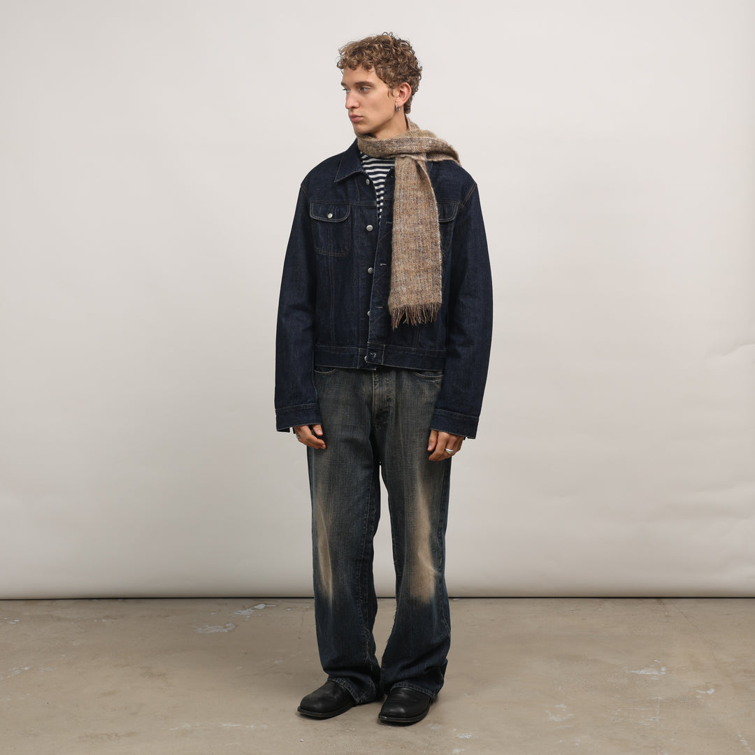 Diesel Denim Jacket - Large Dark Blue Denim
