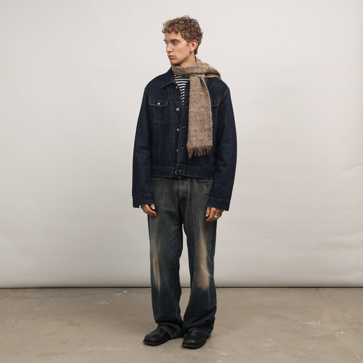 Diesel Denim Jacket - Large Dark Blue Denim