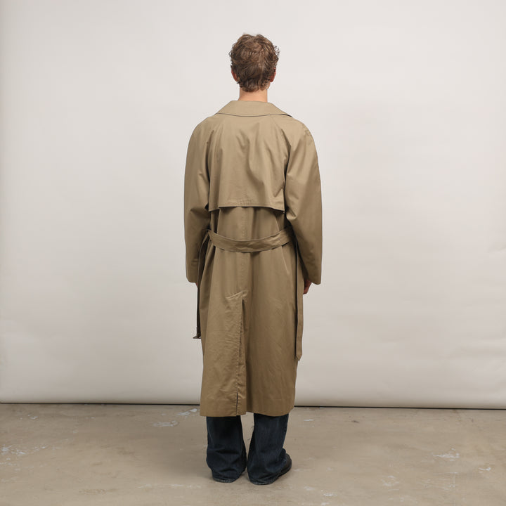Aquascutum Trench Coat - Large Beige Cotton