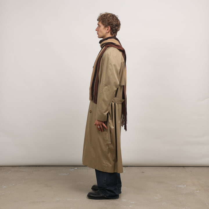 Aquascutum Trench Coat - Large Beige Cotton