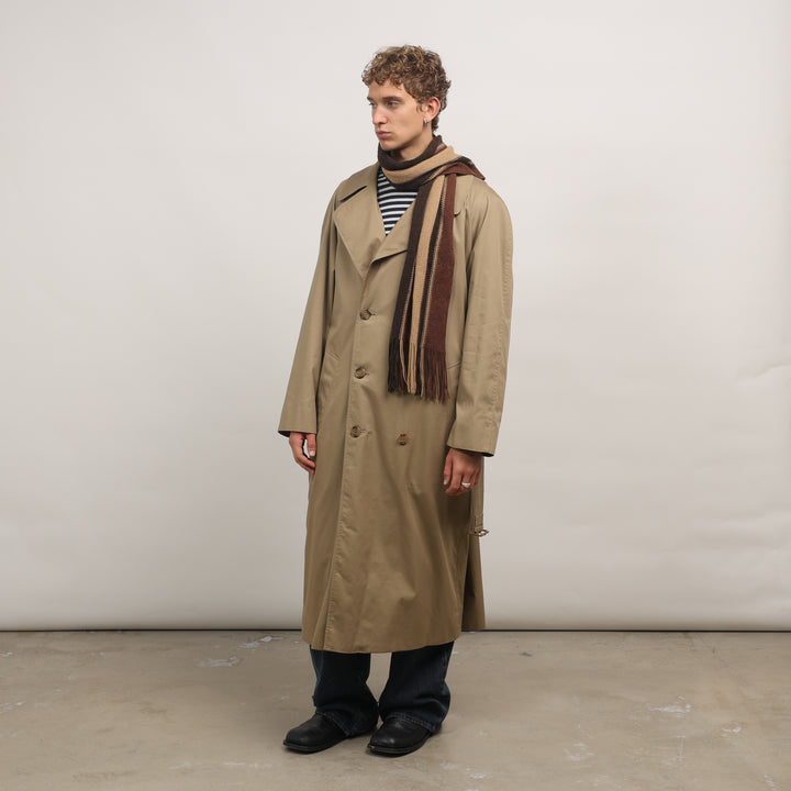 Aquascutum Trench Coat - Large Beige Cotton