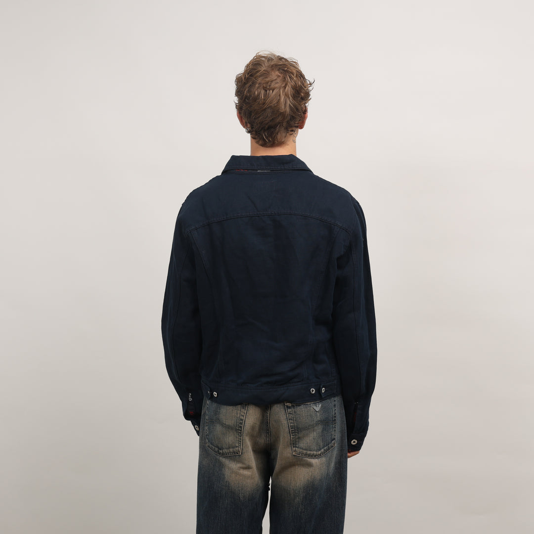 Dolce & Gabbana Denim Jacket - Large Navy Blue Denim