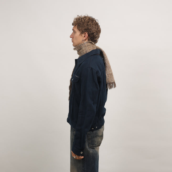 Dolce & Gabbana Denim Jacket - Large Navy Blue Denim