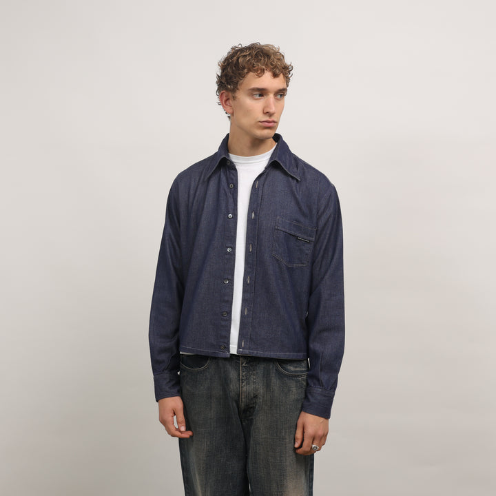 Dolce & Gabbana Denim Shirt - Medium Dark Blue Denim