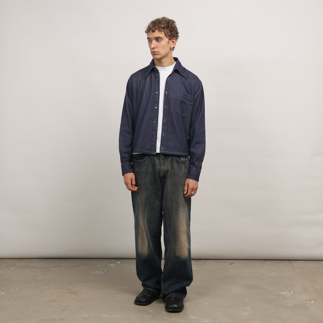 Dolce & Gabbana Denim Shirt - Medium Dark Blue Denim