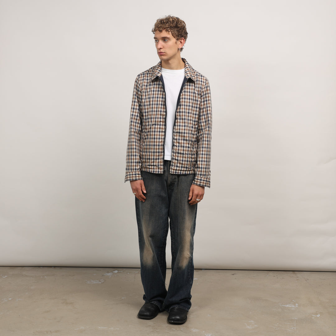 Aquascutum Harrington Jacket - Medium Beige Polyester