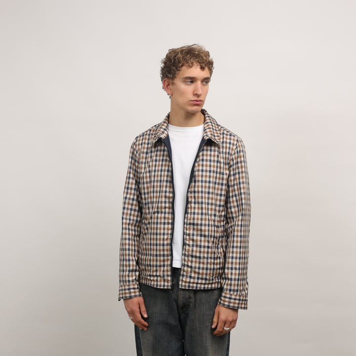 Aquascutum Harrington Jacket - Medium Beige Polyester
