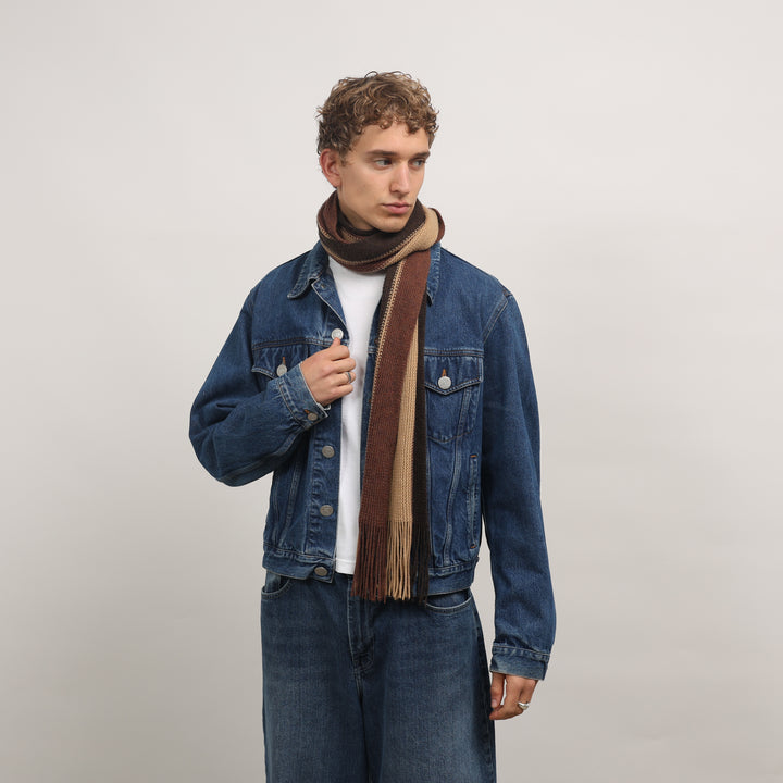 Armani Jeans Denim Jacket - Large Mid Blue Denim