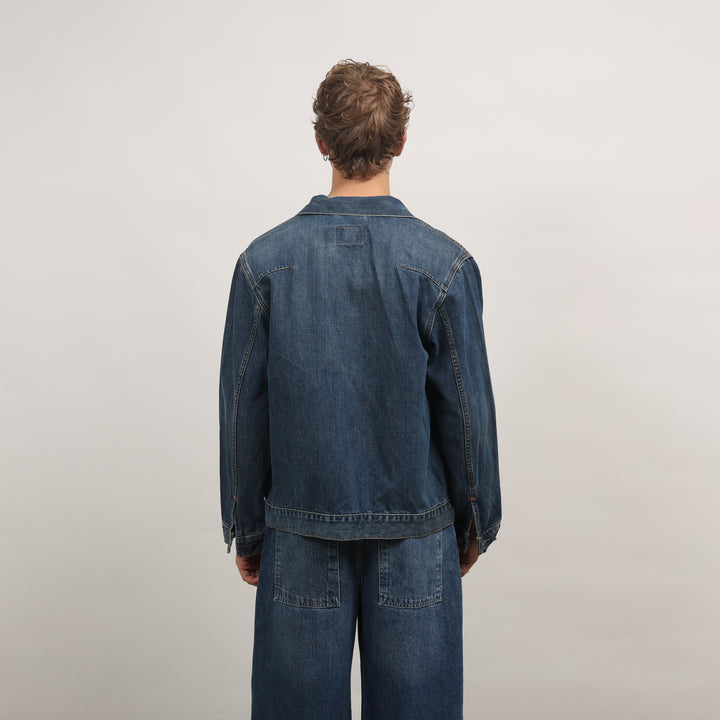 Levi's Denim Jacket - Large Dark Blue Denim