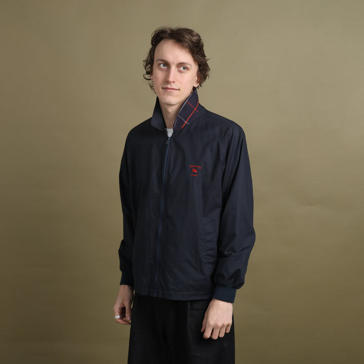 Burberry's Harrington Jacket Navy Blue Men's M