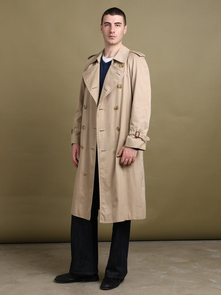 Burberry's Trench Coat Beige Men's L - front