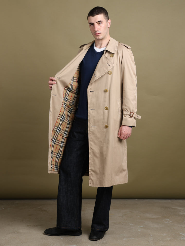 Burberry's Trench Coat Beige Men's L - back