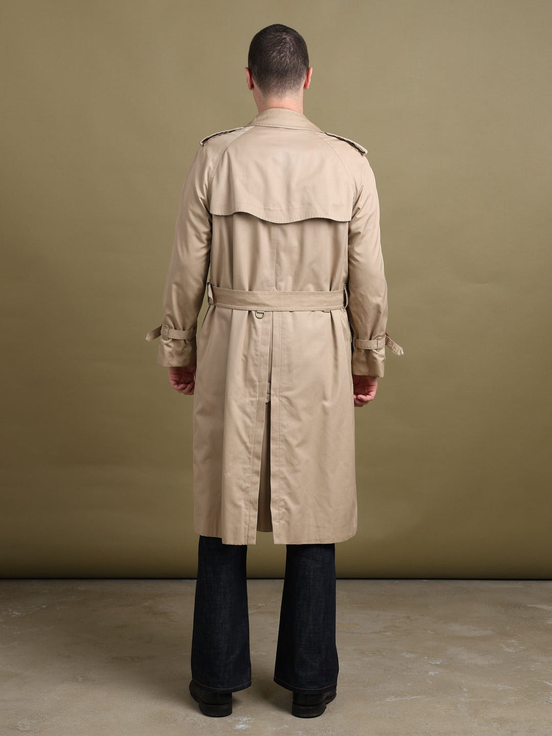 Burberry's Trench Coat Beige Men's L - detail 2