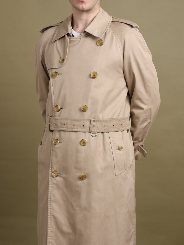 Burberry's Trench Coat Beige Men's L - detail 3