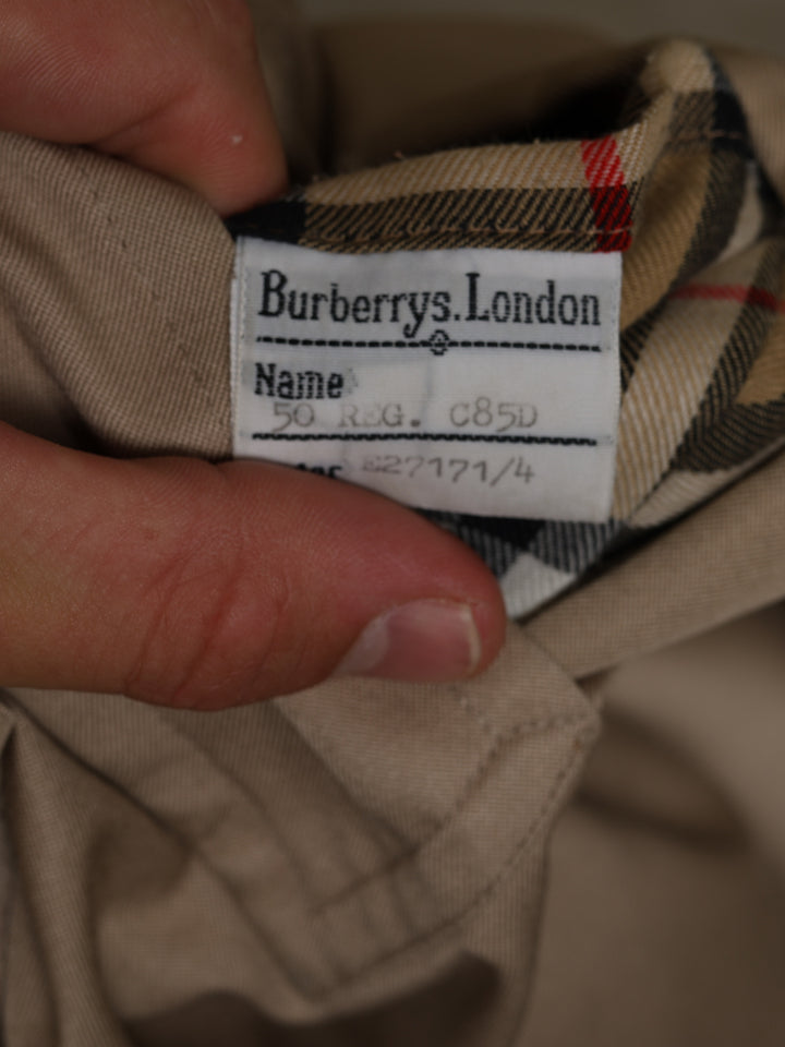 Burberry's Trench Coat Beige Men's L - detail 6