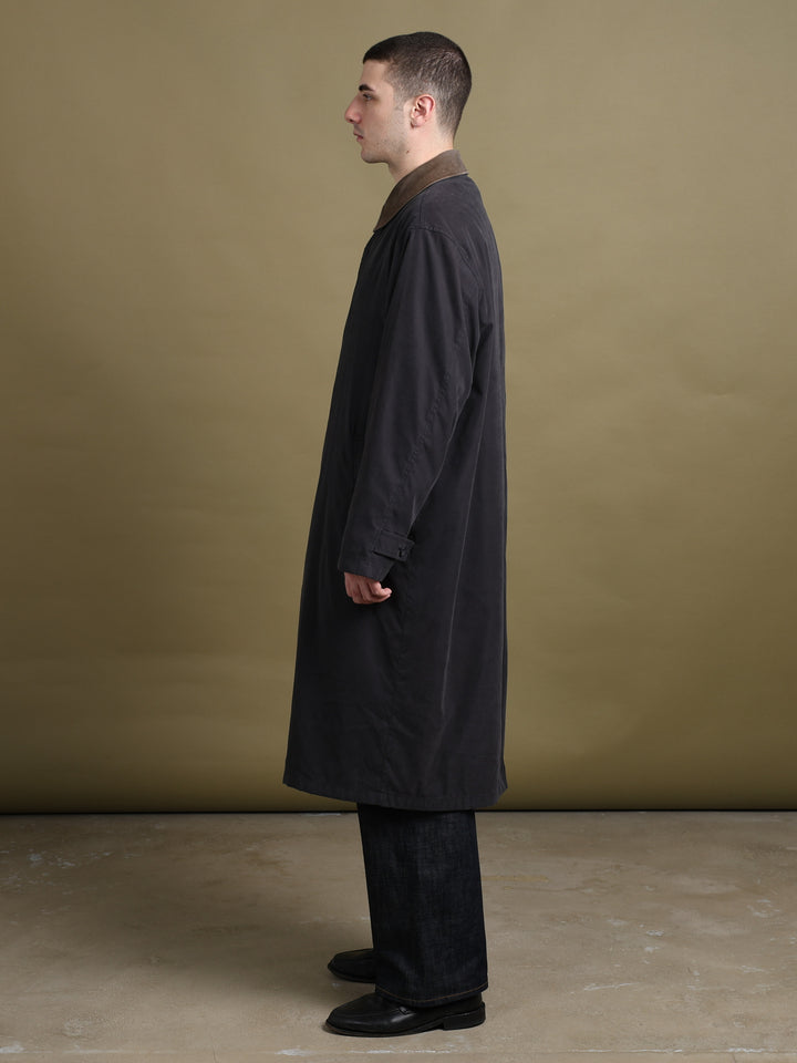 Balmain Overcoat Grey Men's XL - styled