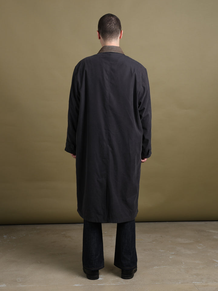 Balmain Overcoat Grey Men's XL - detail 1