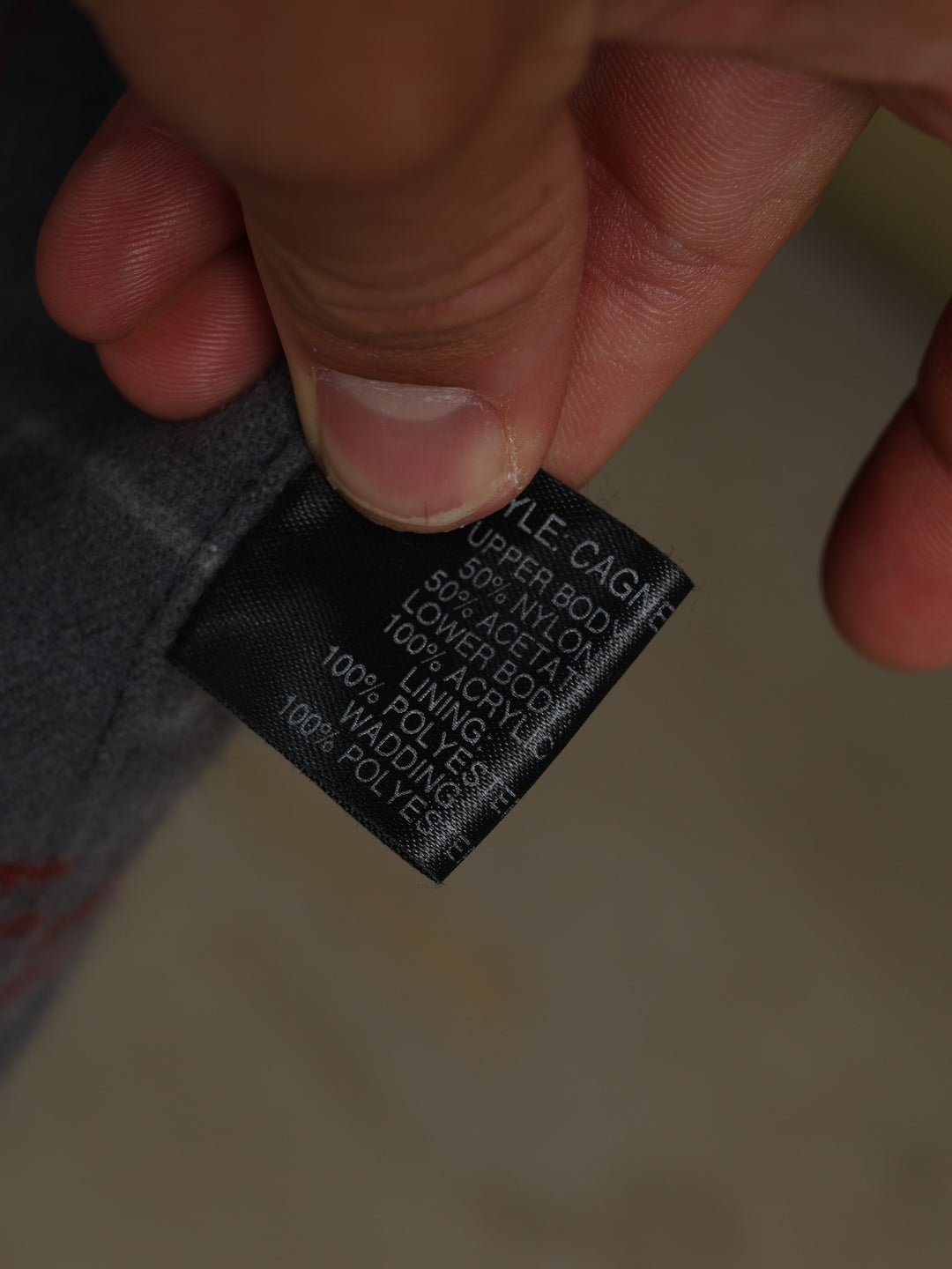 Balmain Overcoat Grey Men's XL - detail 5
