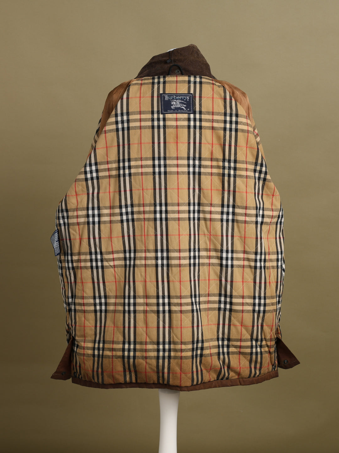 Burberry's Wax Jacket Brown Men's L - detail 3