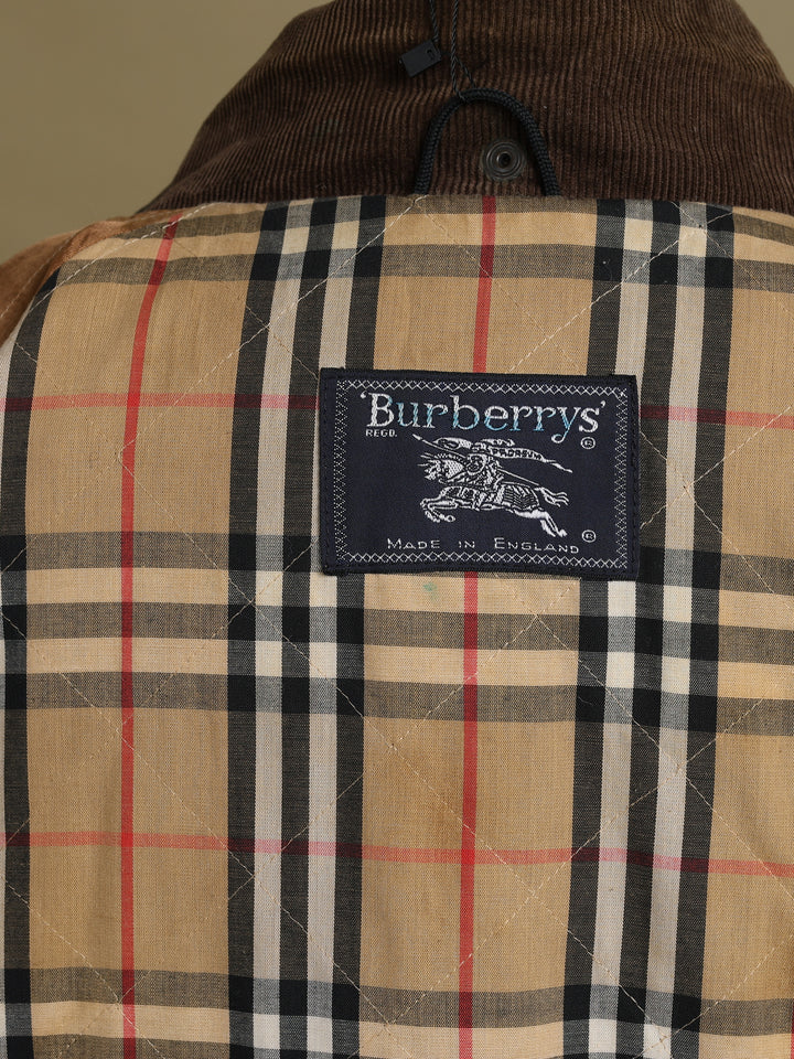 Burberry's Wax Jacket Brown Men's L - detail 6