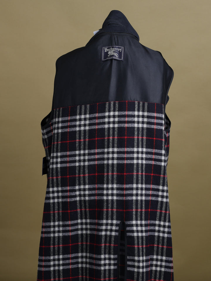Burberry's Double Breasted Trench Coat Navy Men's L - detail 3