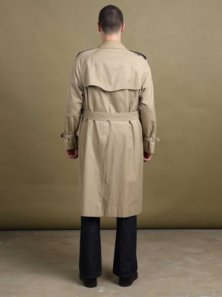 Burberry's Double Breasted Trench Coat Beige Men's XL - detail 1