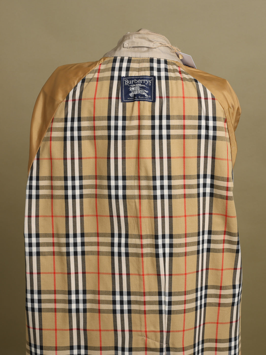 Burberry's Double Breasted Trench Coat Beige Men's XL - detail 3