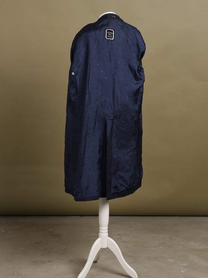 Christian Dior Double Breasted Trench Coat Navy Men's L - detail 3