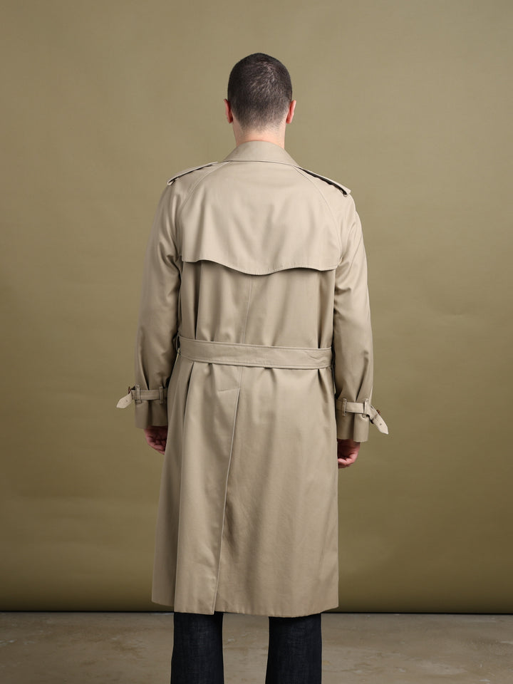 Burberry's Double Breasted Trench Coat Beige Men's XL - detail 1