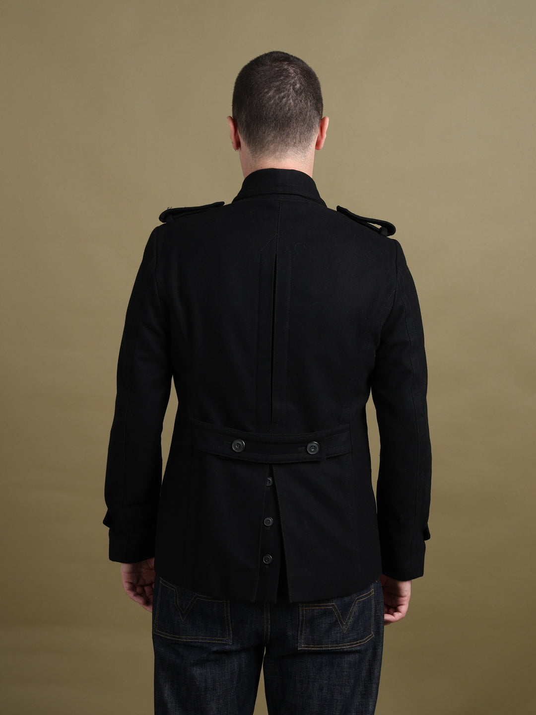 Burberry Peacoat Navy Men's M - styled