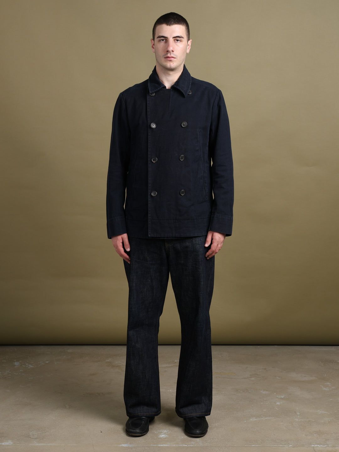 Prada Peacoat Navy Men's L - back