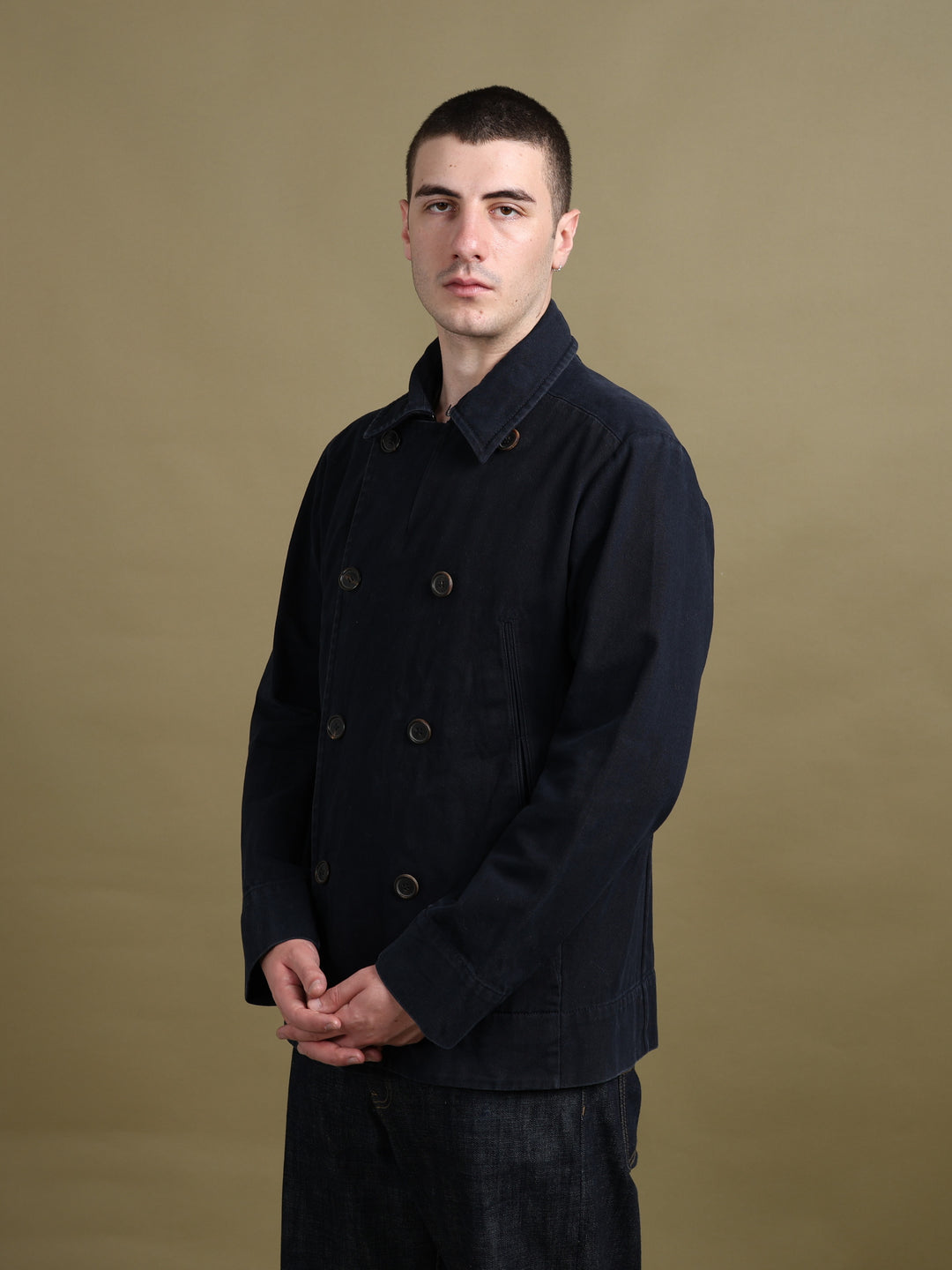Prada Peacoat Navy Men's L - fabric detail
