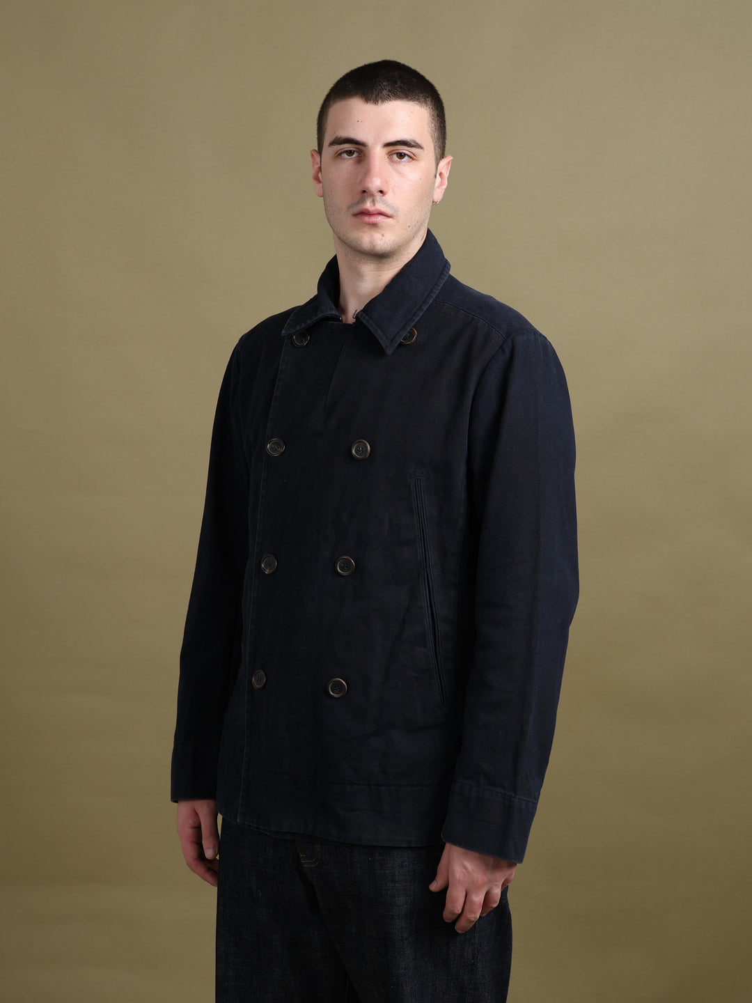 Prada Peacoat Navy Men's L - styled