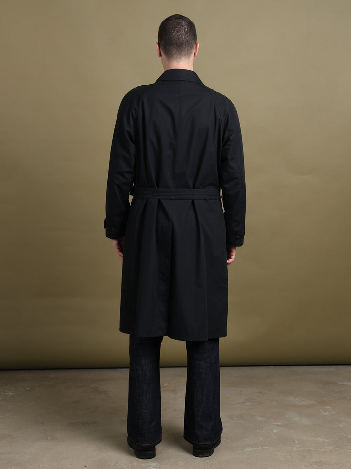 Armani Collezioni Overcoat Black Men's L - detail 3