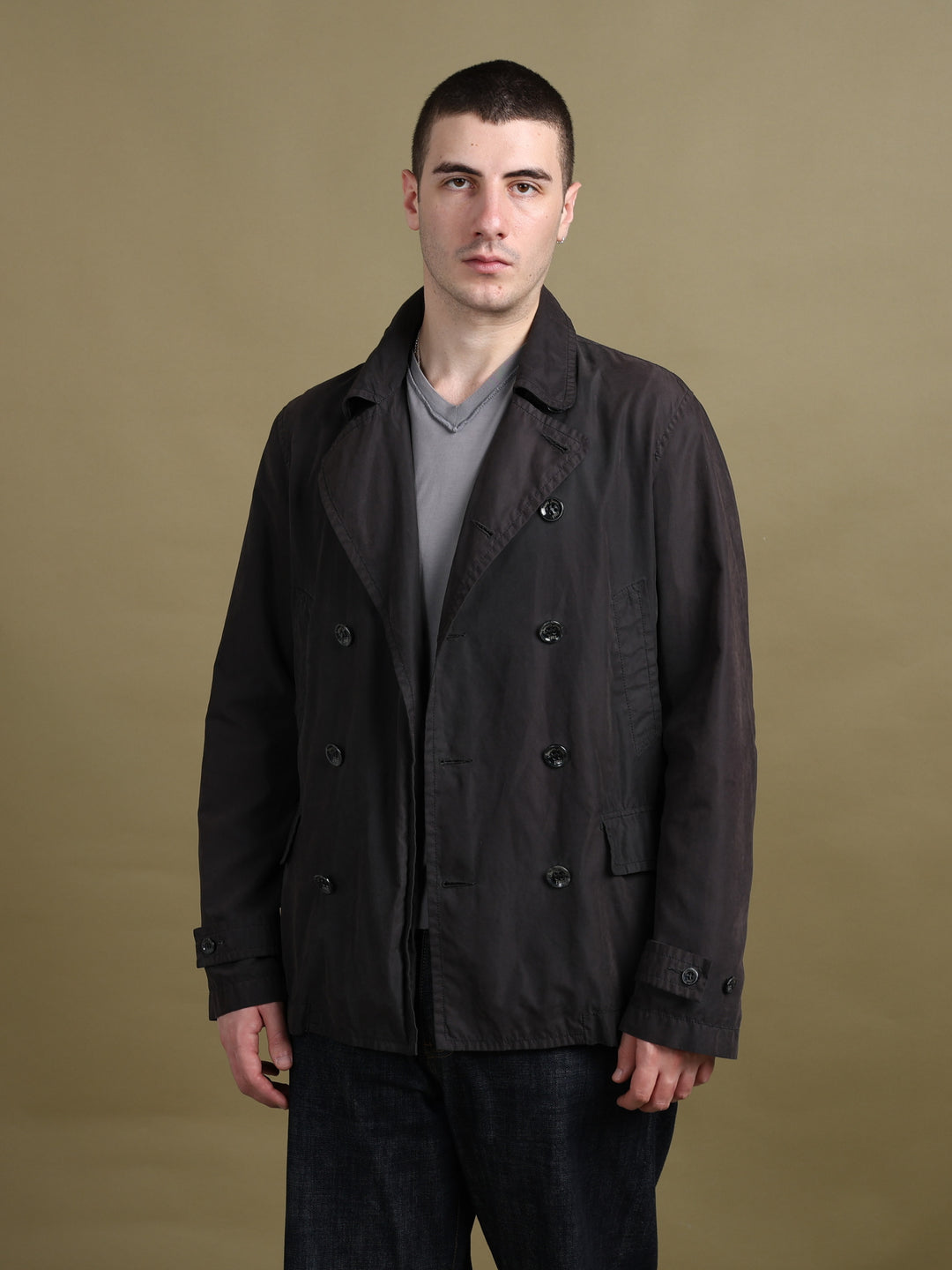 Armani Jeans Peacoat Black Men's L - front