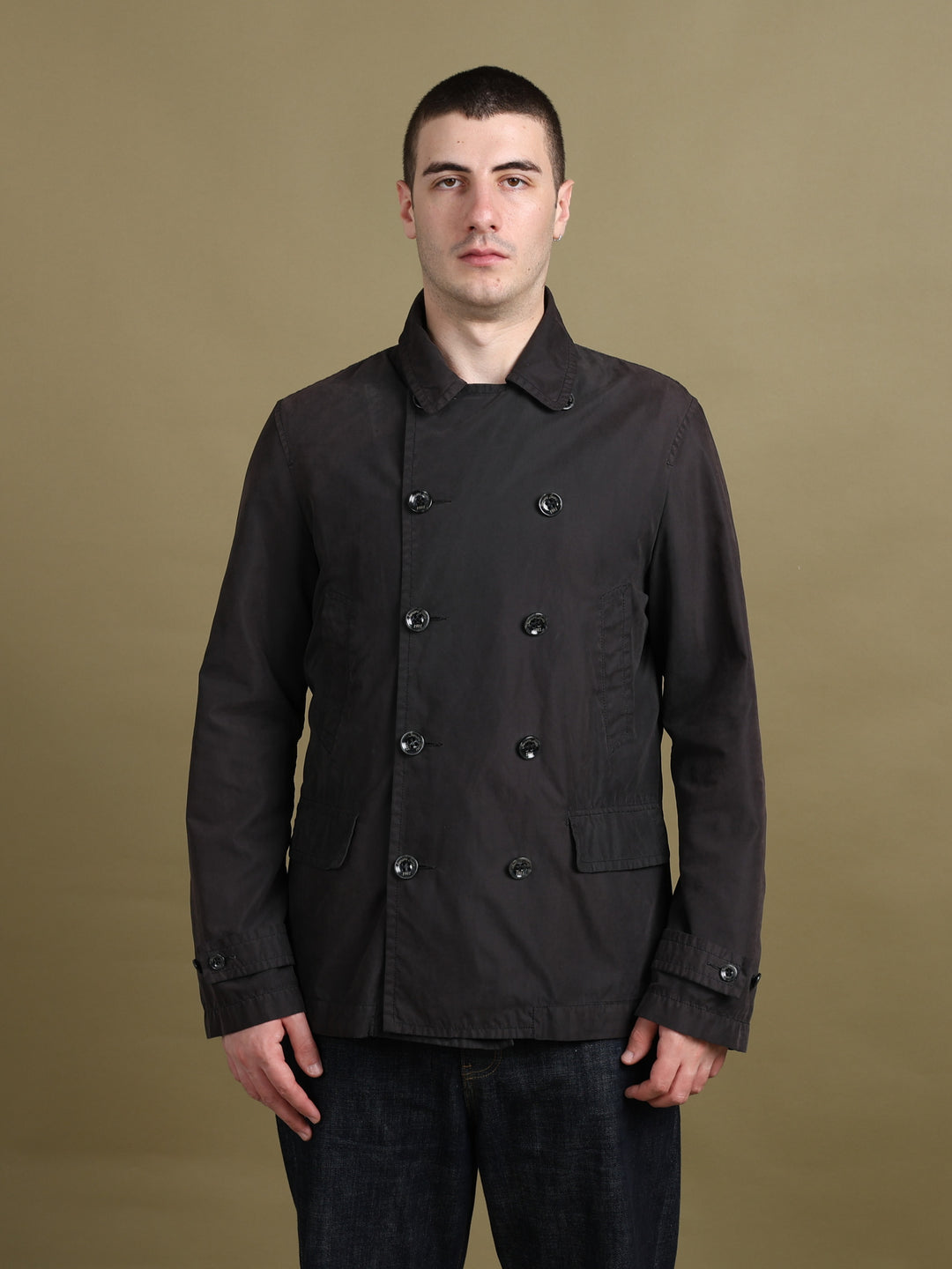 Armani Jeans Peacoat Black Men's L - back