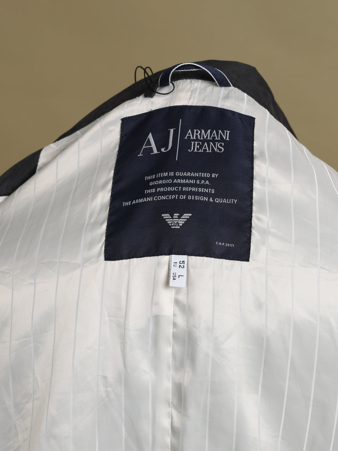 Armani Jeans Peacoat Black Men's L - detail 6
