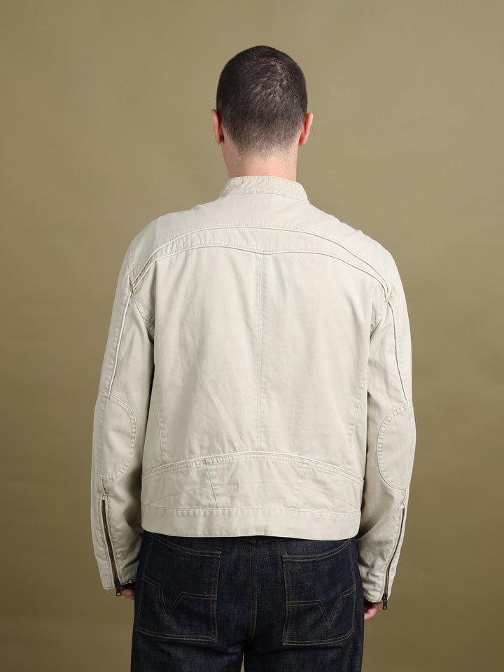 Armani Exchange Racer Jacket Beige Men's XL - detail 2