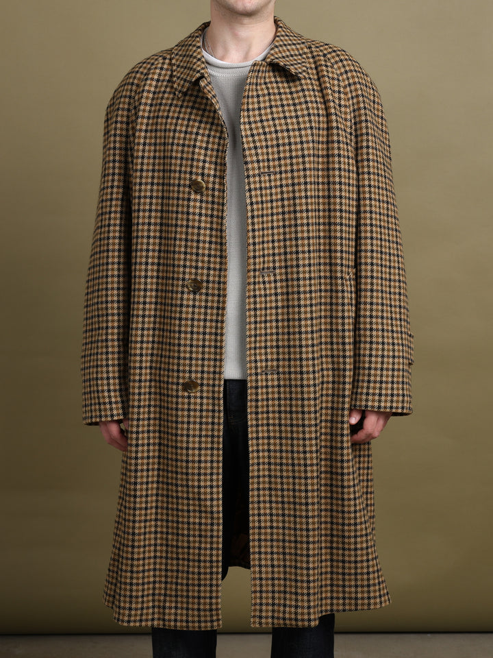 Aquascutum Overcoat Beige Men's XL - detail 4
