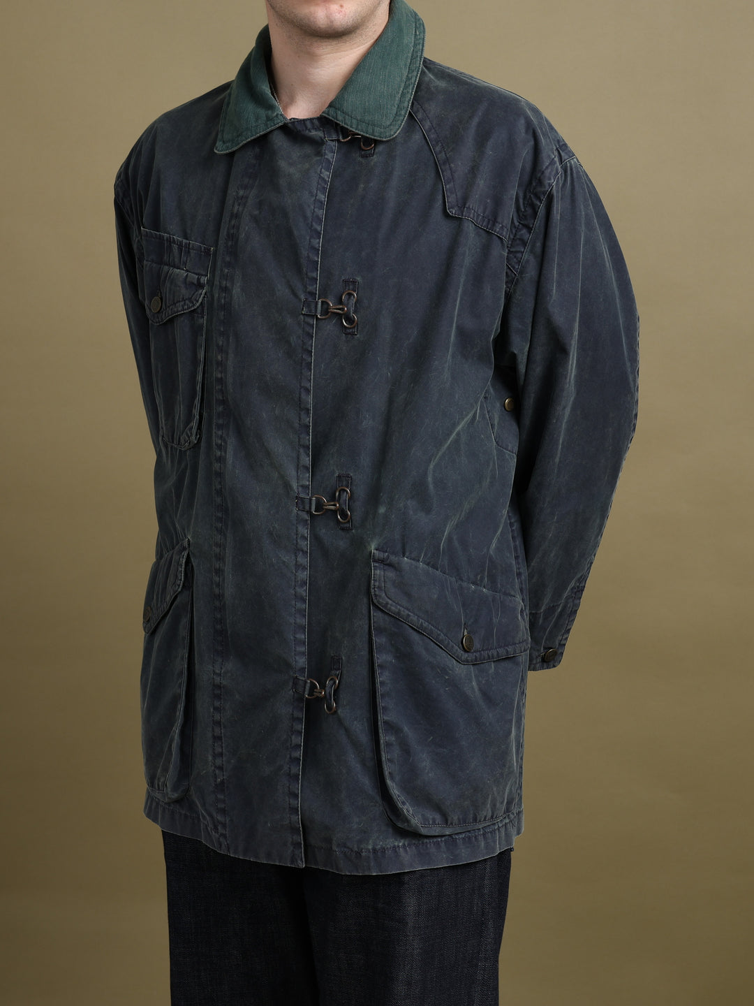 Jaeger Field Jacket Navy Men's L - detail 3