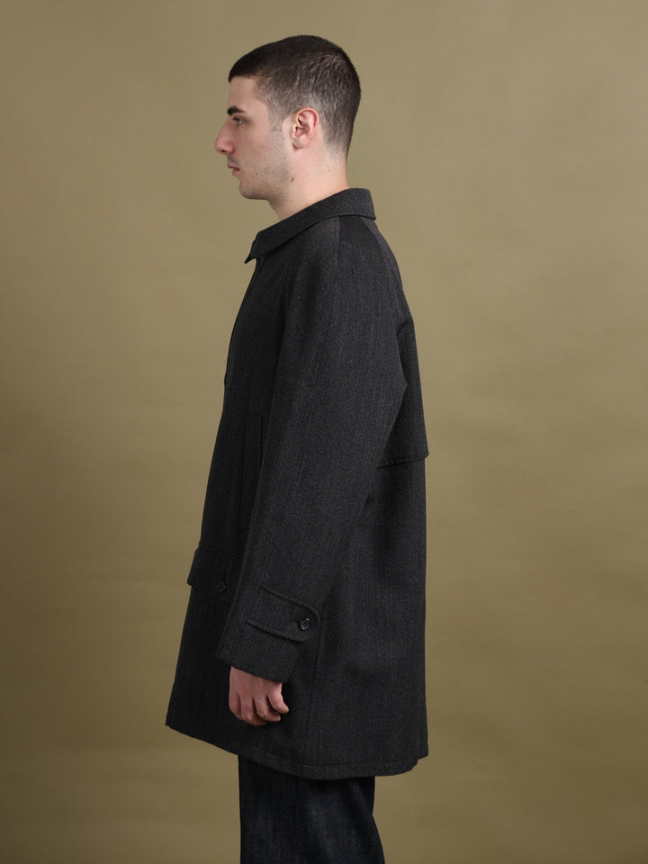 Aquascutum Mid-Length Jacket Grey Men's L - styled