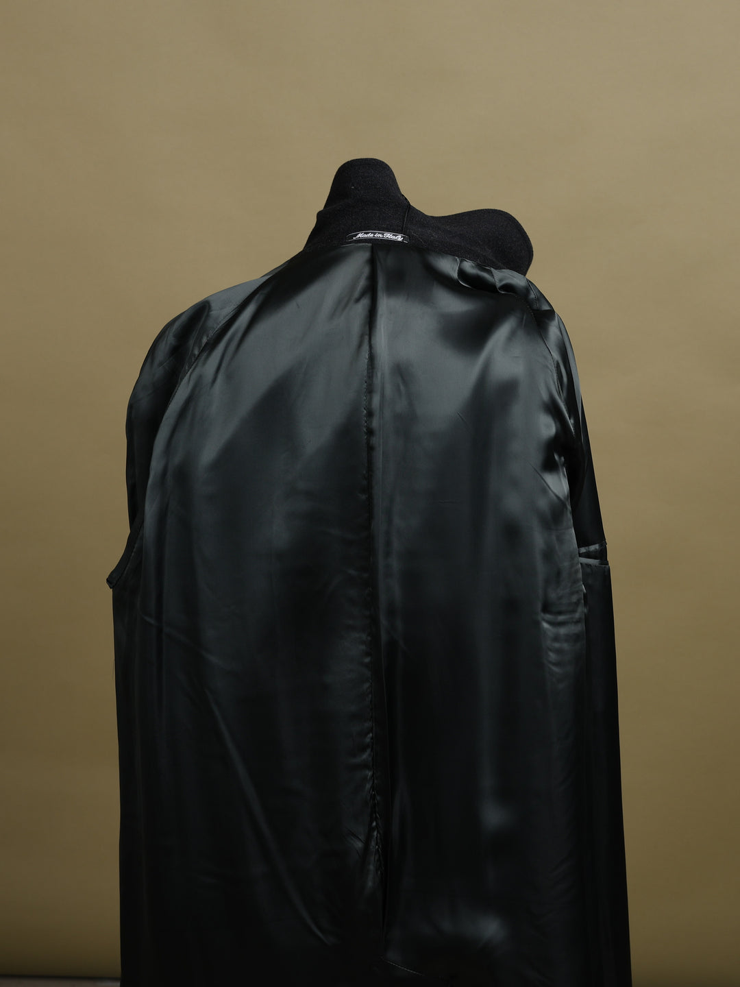 Giorgio Armani Overcoat Black Men's XL - detail 3
