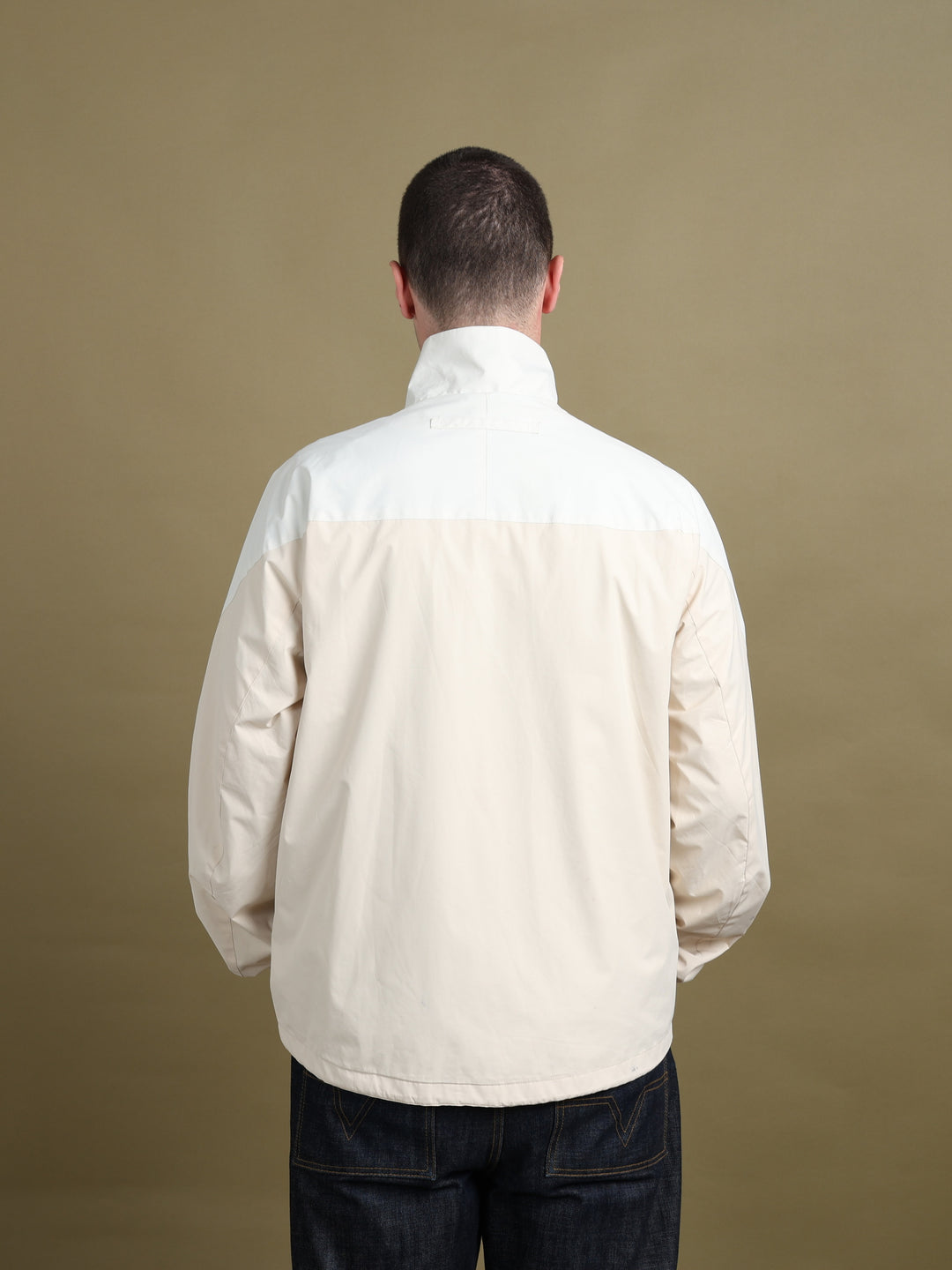 Prada Windbreaker Cream Men's L - detail 1