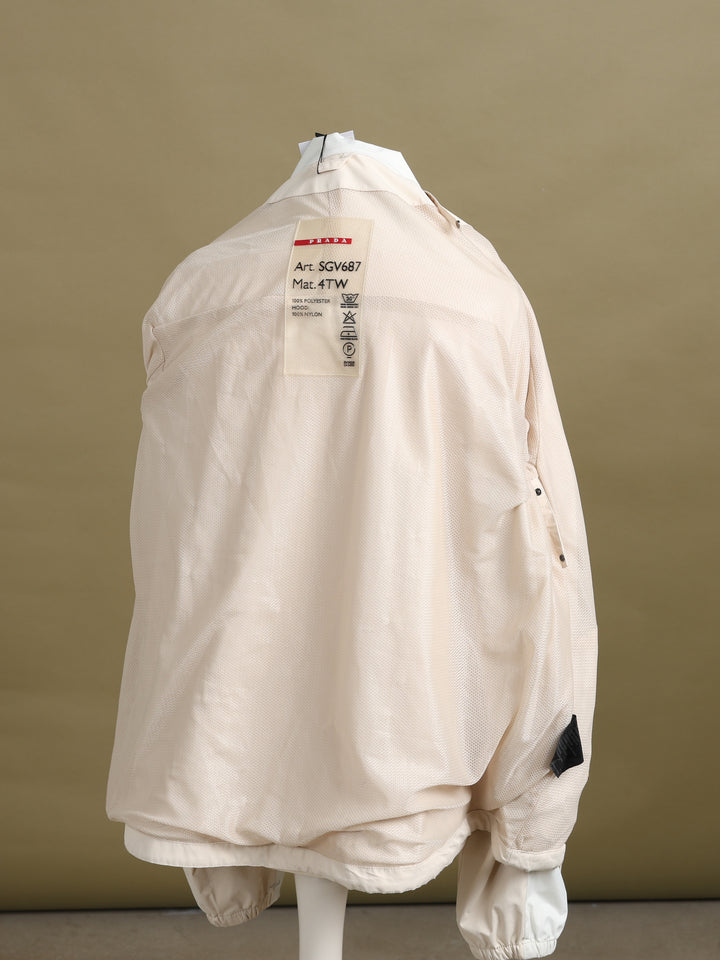 Prada Windbreaker Cream Men's L - detail 2
