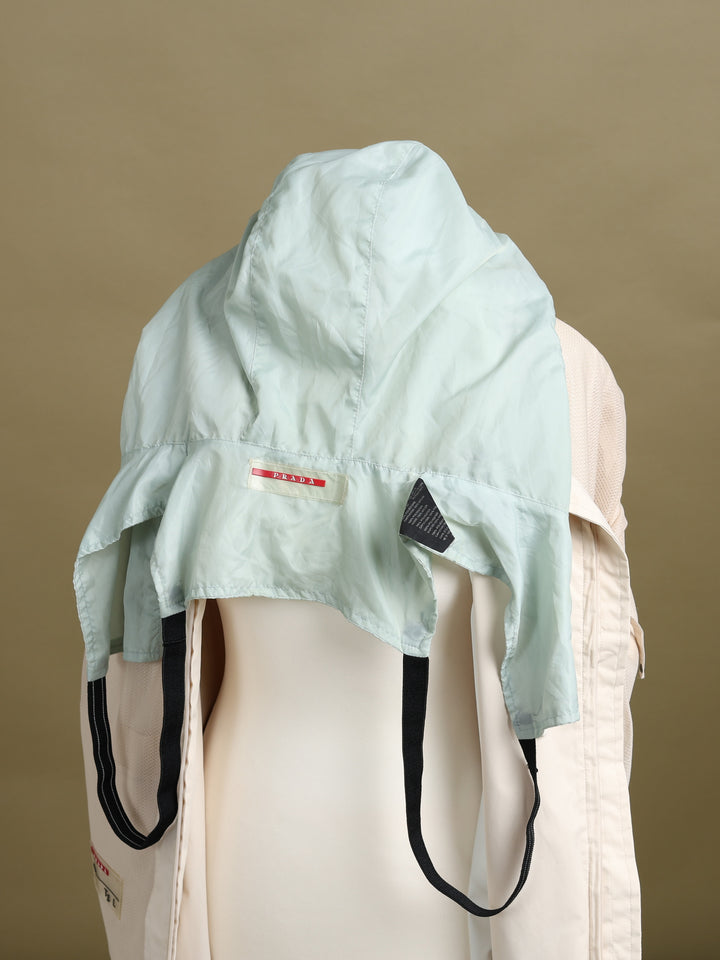 Prada Windbreaker Cream Men's L - detail 3