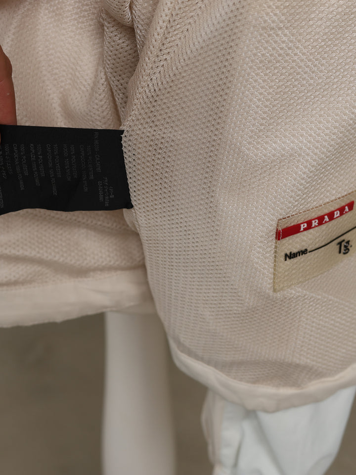 Prada Windbreaker Cream Men's L - detail 5
