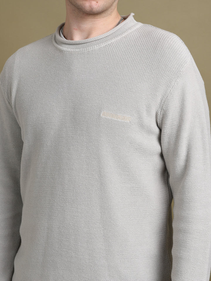 Armani Jeans Fisherman Neck Jumper Beige Men's XL - detail 2