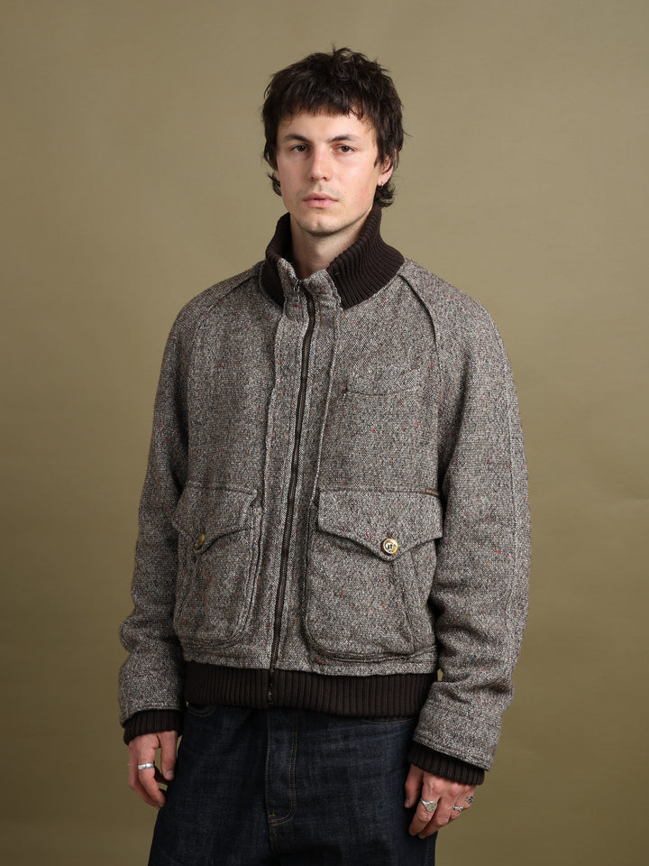 Dolce & Gabbana Bomber Jacket Grey Men's L - front